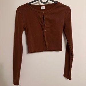 Sunday Best Izzy Cardigan in Cognac